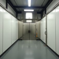 Begehbare Kühlzelle auf Industrieareal für Gastro oder Privat