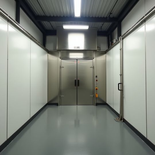 Begehbare Kühlzelle auf Industrieareal für Gastro oder Privat