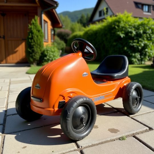 Berg Buddy Gokart für draussen in Orange