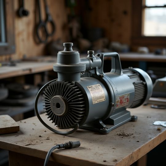 Busch R5 0004 B Vakuumpumpe für Werkstatt oder Labor