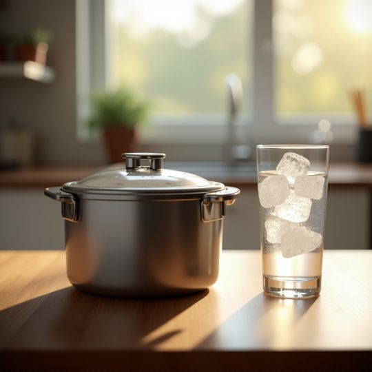 Gastroback Eiswürfelbereiter für kühle Drinks im Garten
