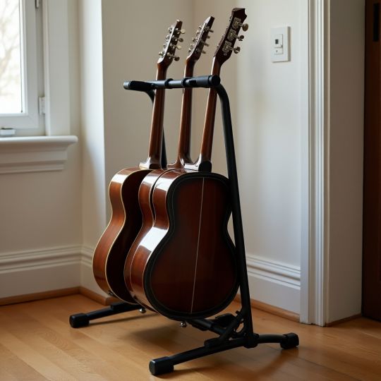Hercules Dreifachständer für drei Gitarren