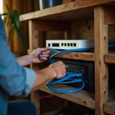 Internet Empfang im Haus verbessern und Leitungen prüfen