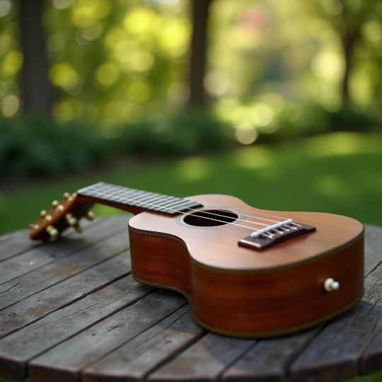 Kala Tenor Ukulele aus Mahagoni mit Gigbag
