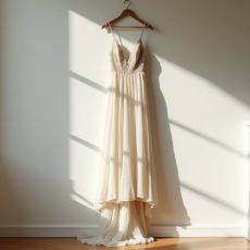 Luftiges Bohokleid weit geschnitten Grösse 42
