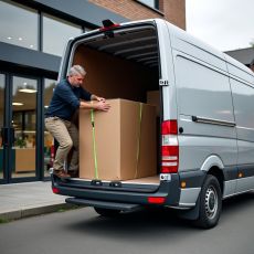 Packe beim Heimtransport von grossen Möbelstücken kräftig mit an