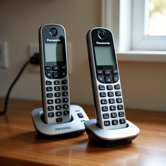 Panasonic KX TG6822 Duo Schnurlostelefon mit Anrufbeantworter