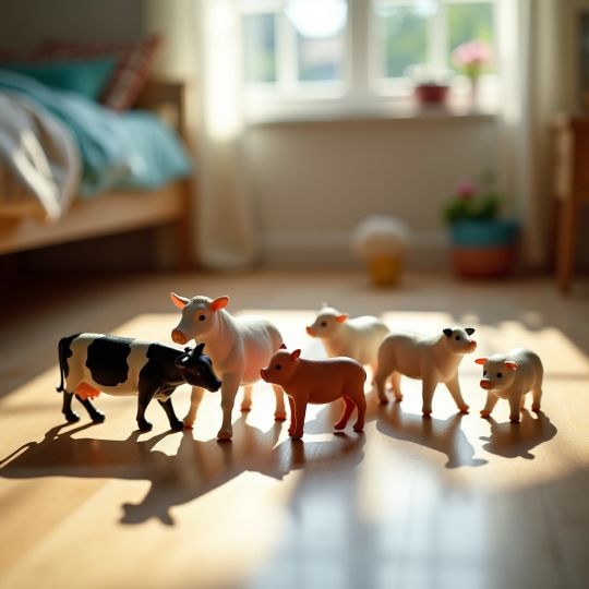 Schleich Bauernhof Sammlung mit vielen Tieren