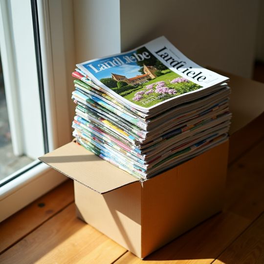 Stapel LandLiebe Magazine für Garten und Deko