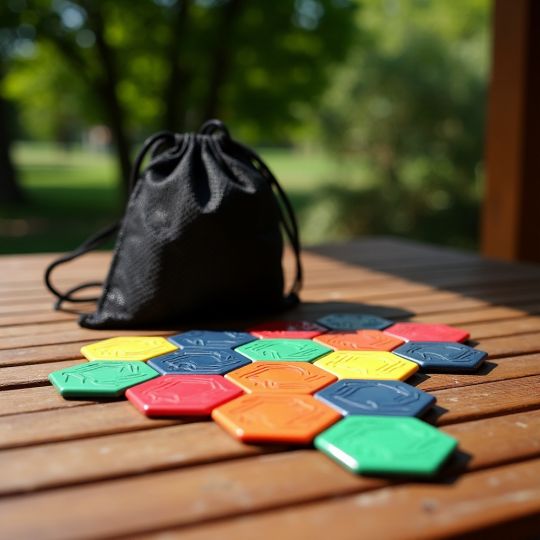 Tantrix Game Pack mit 56 sechseckigen Plättchen