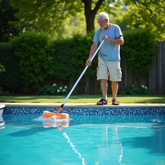 Unterstützung beim Pool auswintern und bereitstellen
