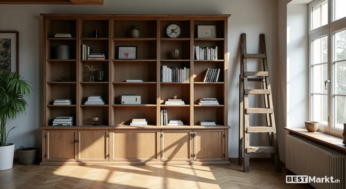 Us alt mach neu: Dini alti Holzleitere als Style-Highlight dihei