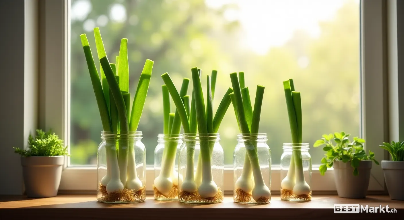 Regrowing: Dis eigete Gmües-Wunder us Chuchi-Abfäll – So eifach gohts!